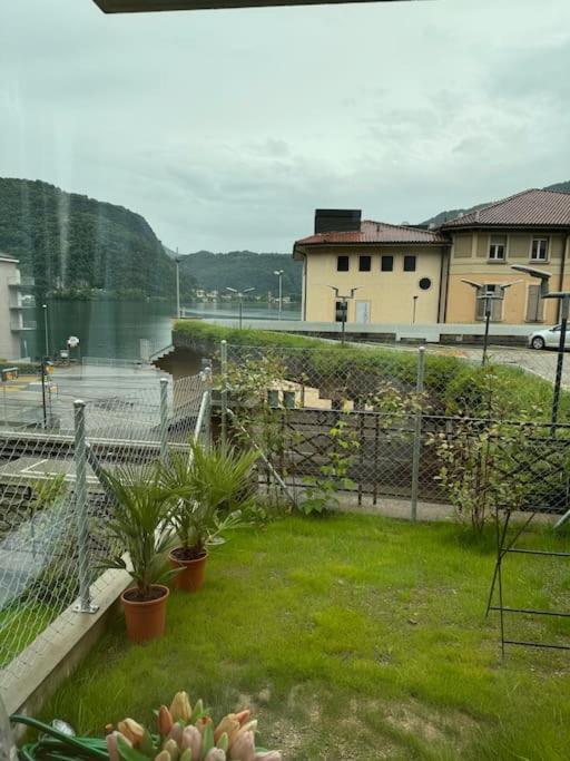 Neue Gartenwohnung Mit Sicht Auf Den Luganersee Понте-Треза Екстер'єр фото